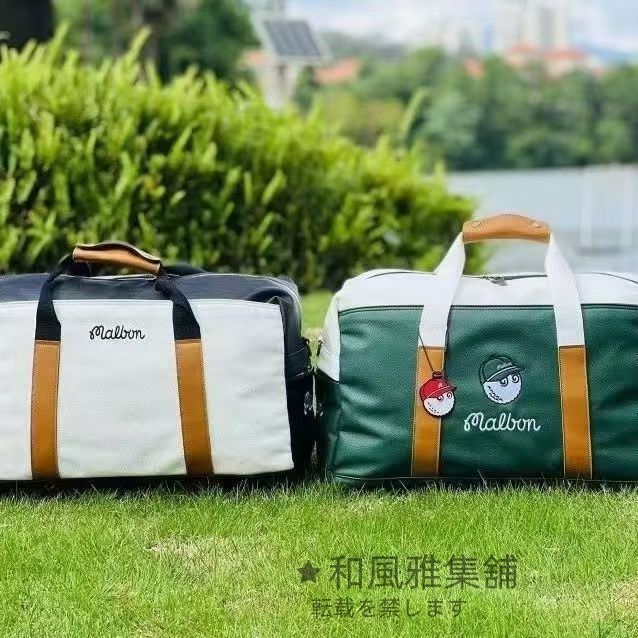 Malbon Golf マルボンゴルフ ボストンバッグ 大容量 防水 耐摩耗