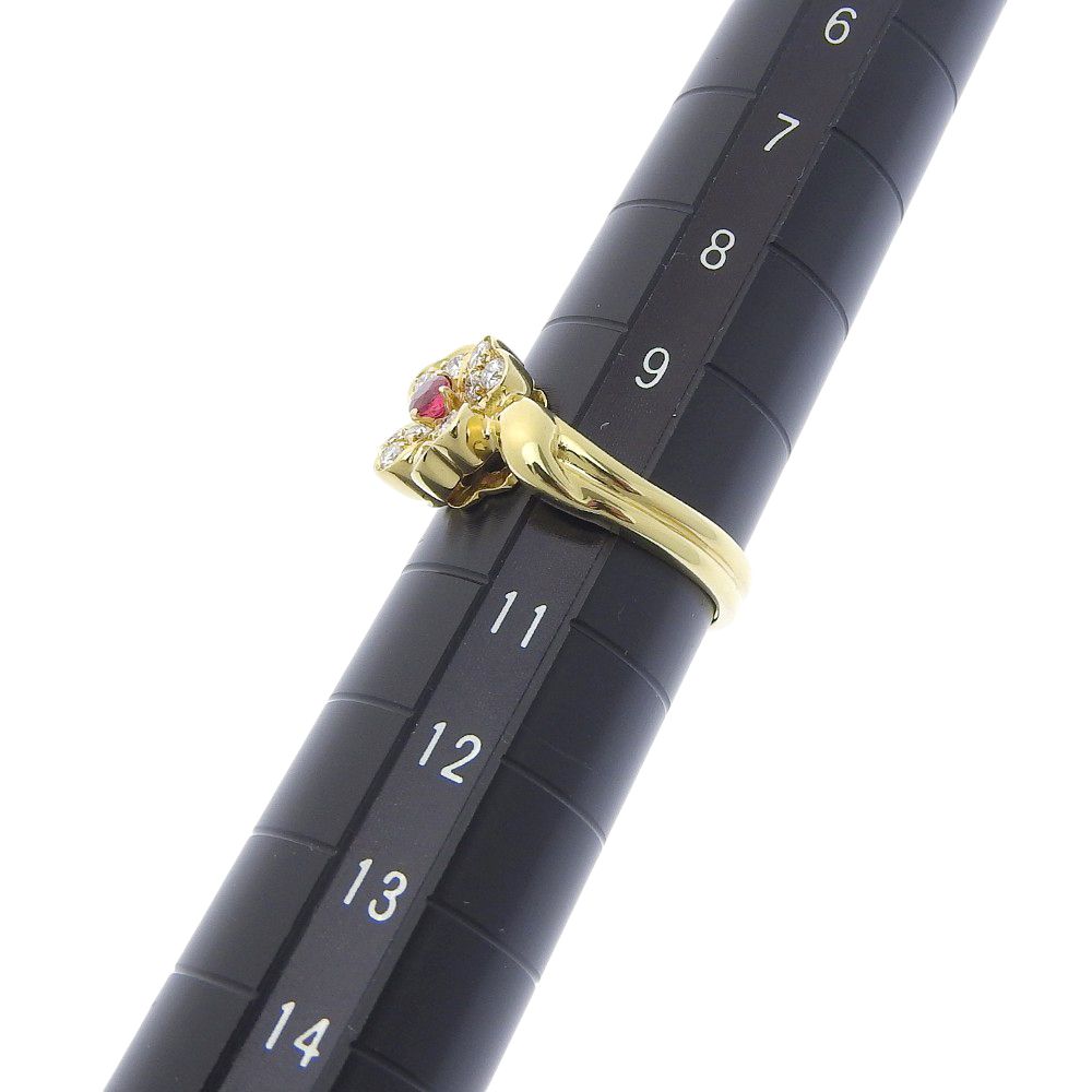 Pt900 ルビー ダイヤモンド リング フラワー 13号 プラチナ 楽天市場