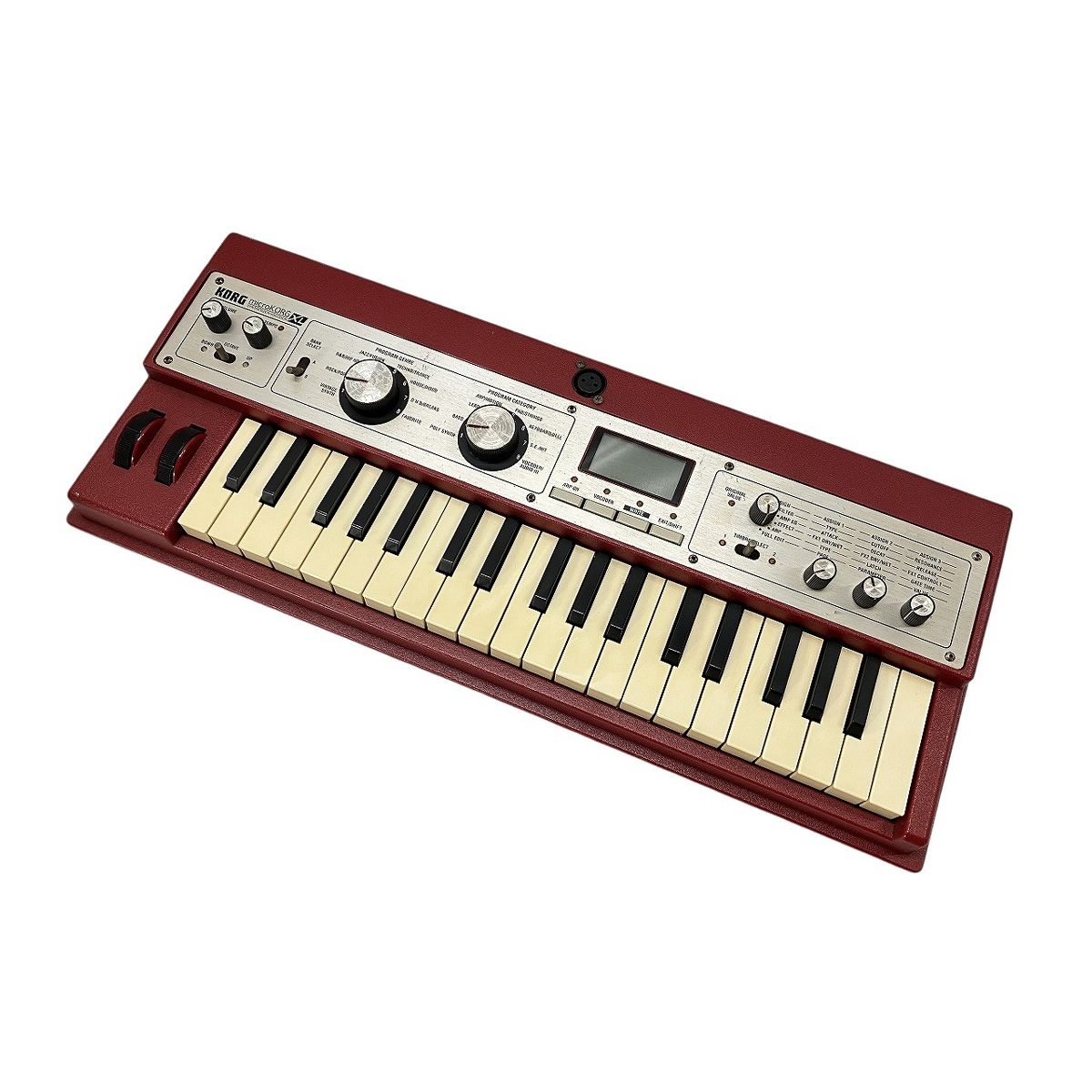 KORG MKXL MICROKORG XL RED マイクロコルグ シンセサイザー ボコーダー 37鍵 コルグ ジャンク W10513899