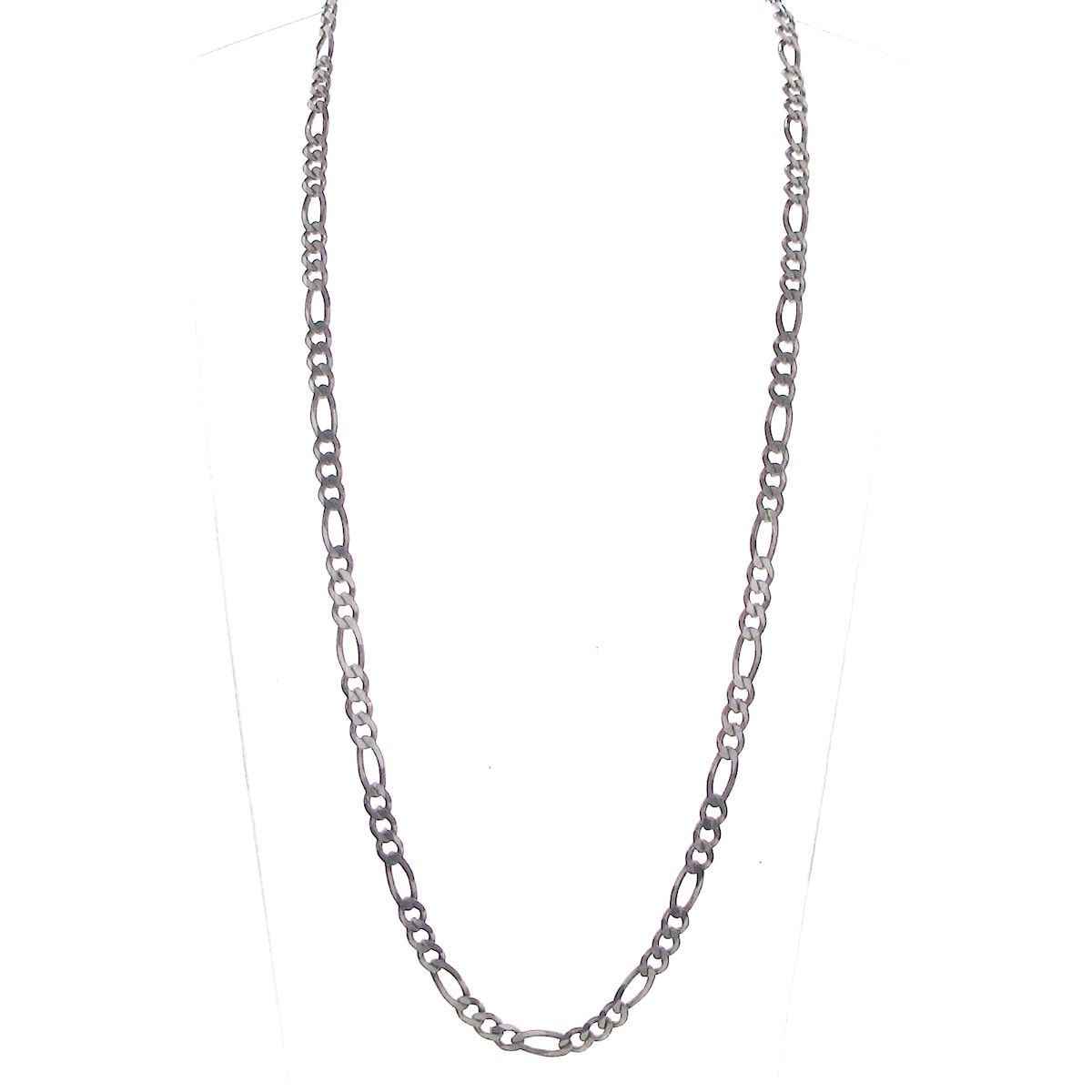 AVALANCHE シルバー フィガロープネックレス 50cm AVALANCHE シルバー