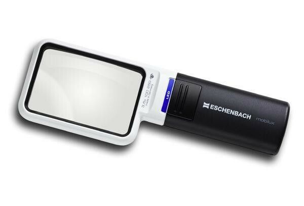 エッシェンバッハ mobiluxLED mobase LEDワイドライトルーペ＆ スタンド 50×75mm 3.5倍 1511-3M