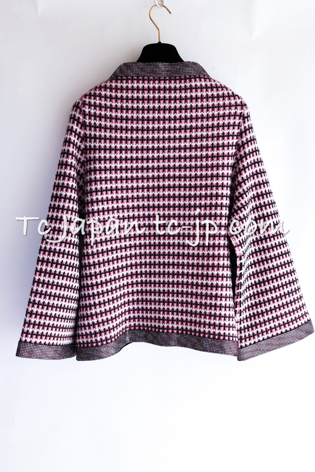 売れ筋商品|||シャネル カーディガン CHANEL 100万超 ピンク 豪華 ラインストーン 極上やわらか カシミア ニット ジャケット 超美品 36 38 CHANEL - 100万超 シャネル カーディガン CHANEL ピンク 豪華