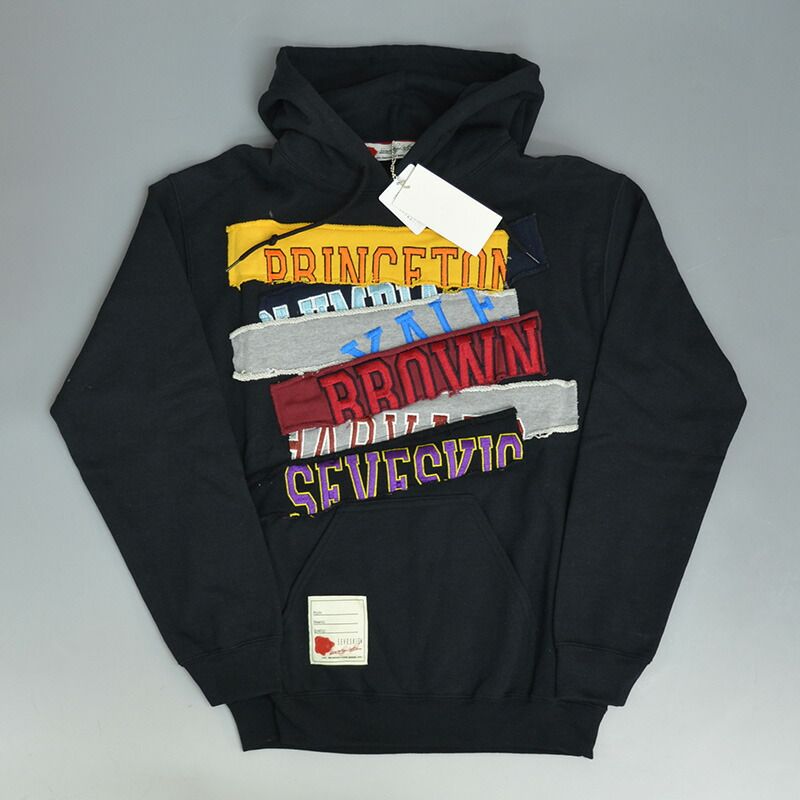 セヴシグ 新品 【定価】25，300円 プルオーバーパーカー SW-SV-HA-1001 S ブラック SEVESKIG #fz9143