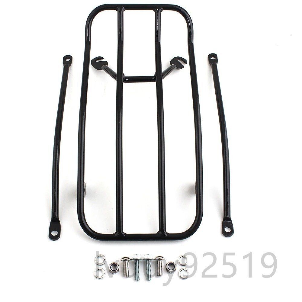 着心地 ラゲッジラック リア テール Triumph トライアンフ ボンネビル ボバー ボバーブラック 2017-2020 スチール 海外限定。