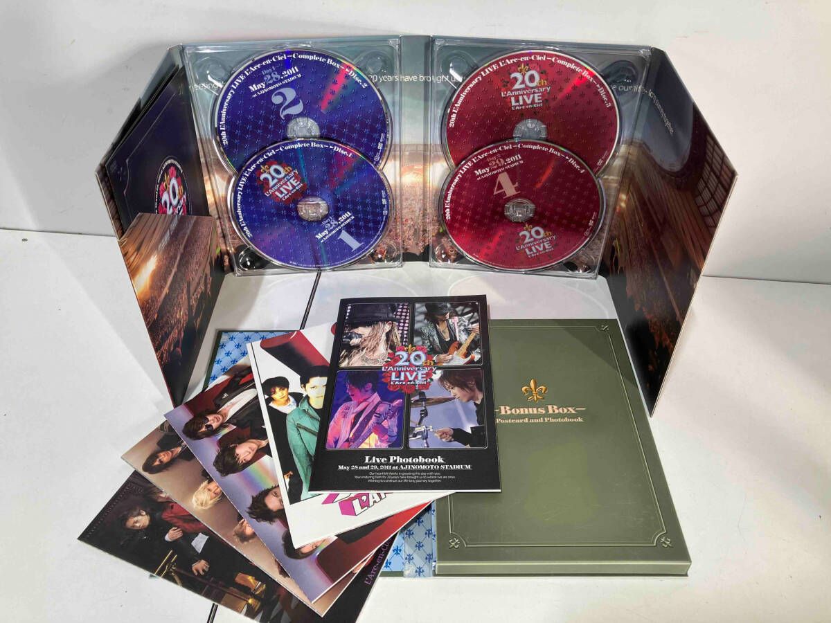 L'Arc～en～Ciel DVD 豪華FIVE LIVE Set L'Anniversary LIVE Complete Box 限定盤DVD L'Arc～en～Ciel DVD 豪華