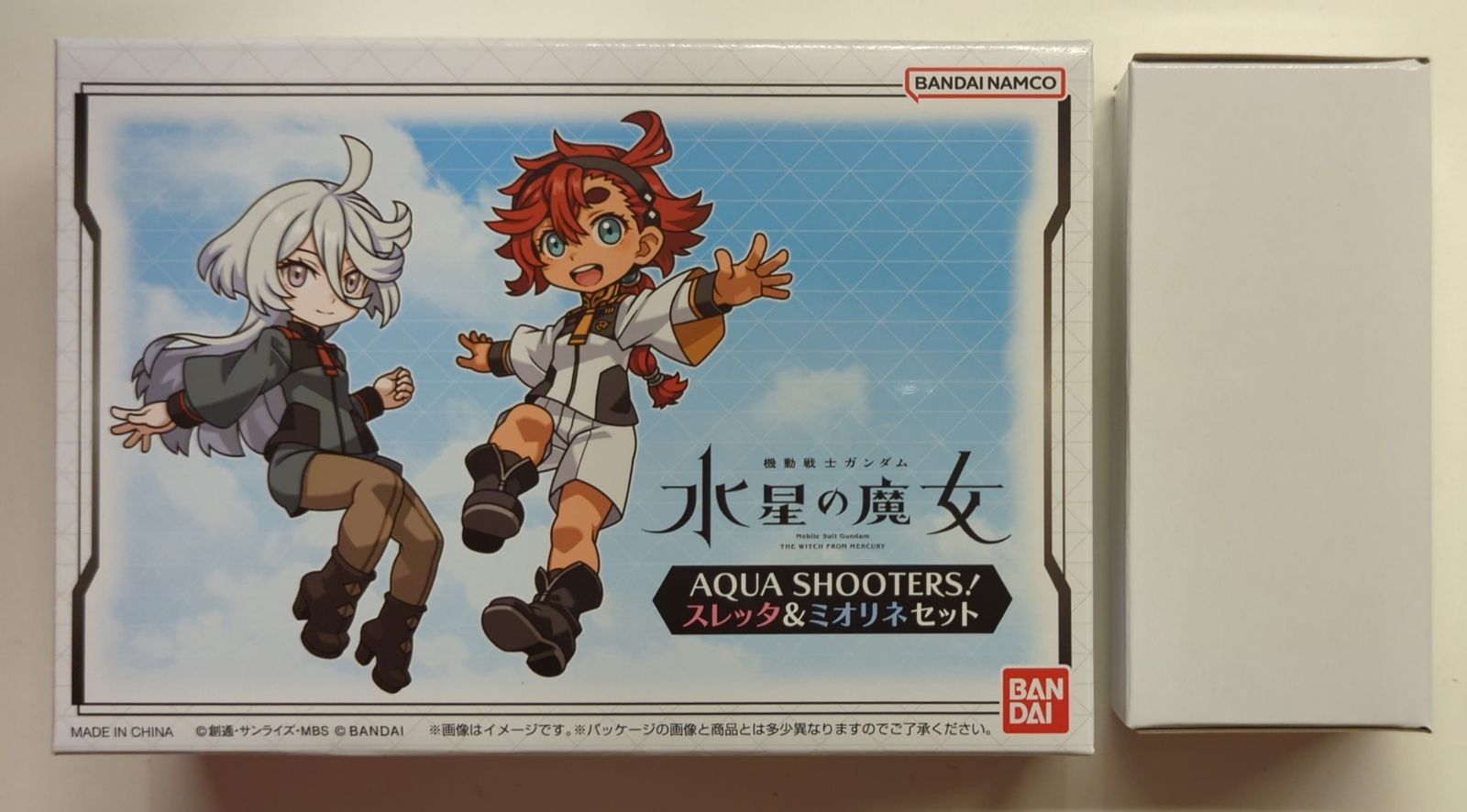 バンダイ AQUA SHOOTERS! 機動戦士ガンダム 水星の魔女 スレッタu0026ミオリネセット特典付 特典付
