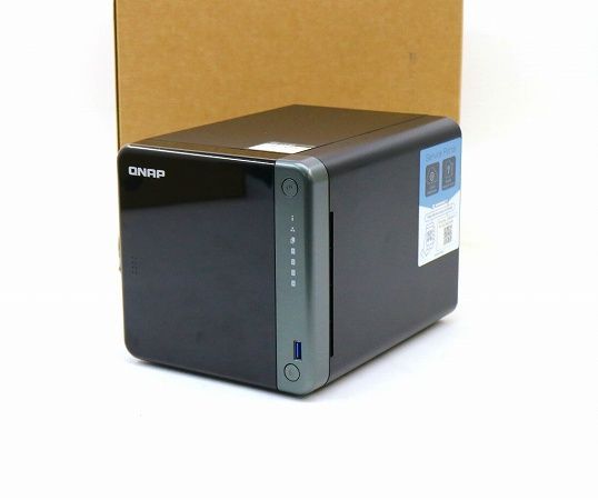 QNAP TS-453D Celeron J4125 2GHz 4GB 2TBx3台(NAS用SATA3.5インチ/RAID5構成) OSなし 中古
