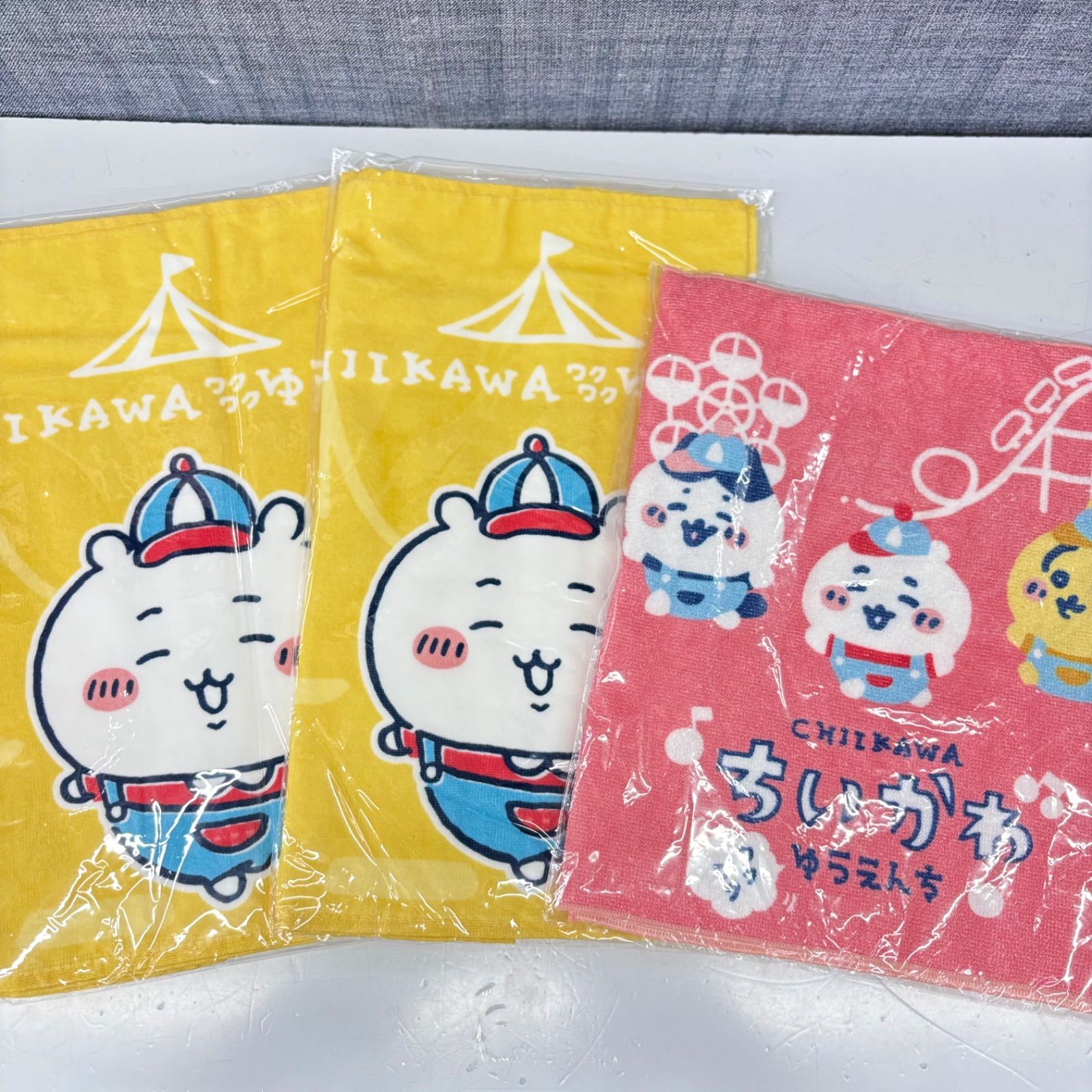 ちいかわ ワクワクゆうえんち うさぎ 3体セット ちいかわ・ハチワレ