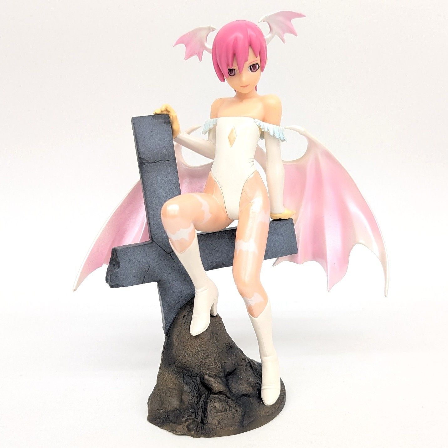 ヴァンパイヤ セイヴァー リリス フィギュア王 限定 カラーVer 新品 リリス ホワイトver. ヴァンパイアセイヴァー 激レア フィギュア