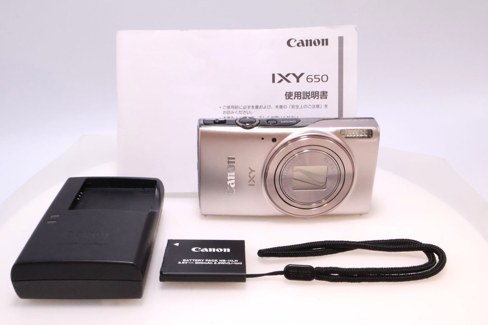 【未使用級】 Canon IXY 650 箱付き 付属品多数 極美品】Canon IXY 650 シルバー 箱付き 付属品完備 【公式通販】
