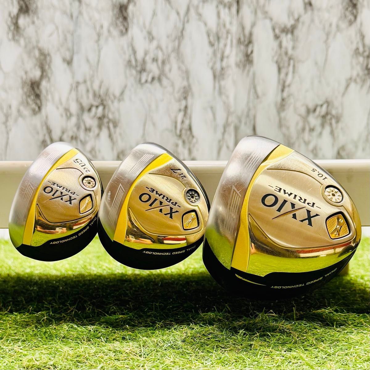 【最高級】9代目ゼクシオプライム 1W 7W 5UT ウッド3本セット R ゼクシオ プライム フェアウェイウッド（9代目シリーズ