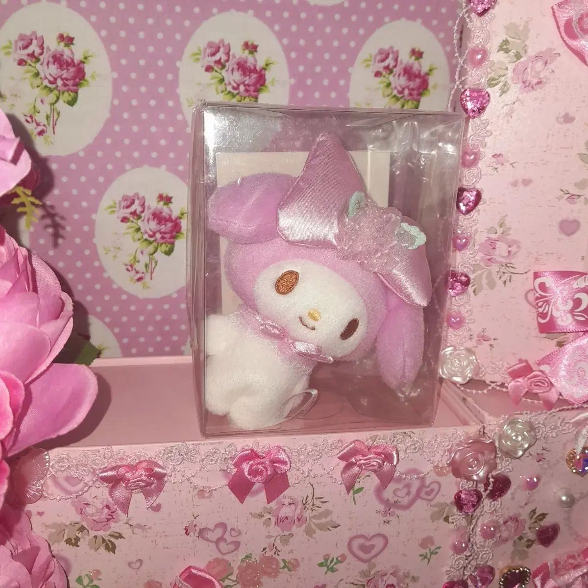 未開封 リズメロ リズ・リサ x マイメロディ コラボ マスコット