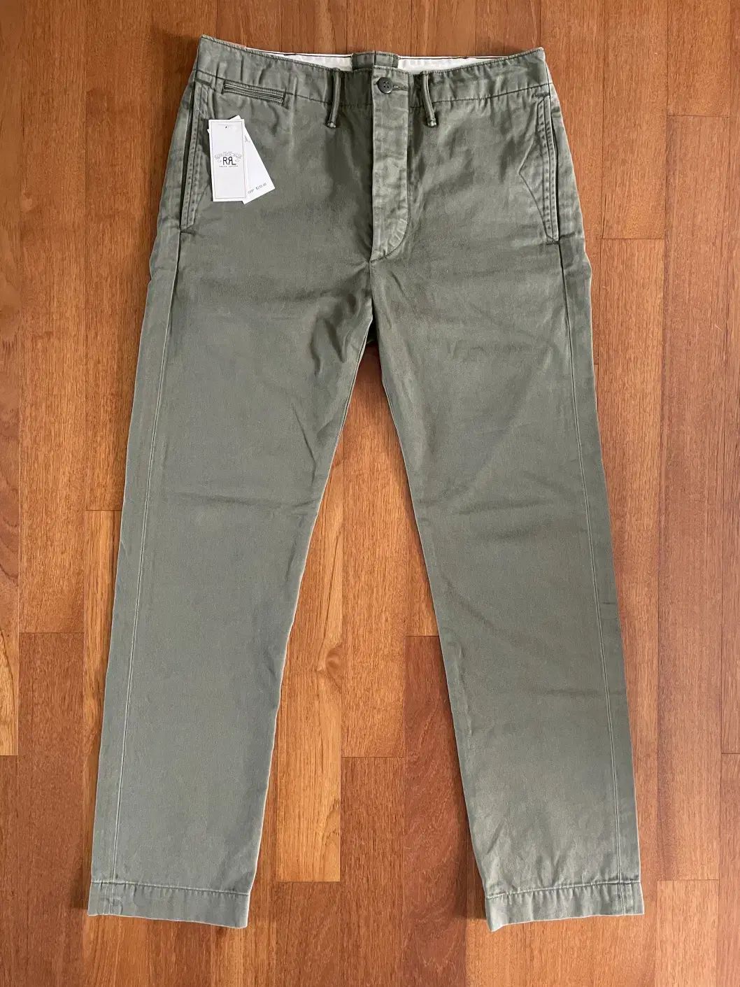 RRL チノパン30/30 RRL ／ オフィサー チノ パンツ オリーブ 30x30 - メルカリ