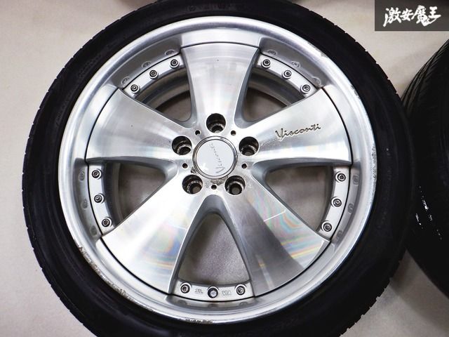 SSR VISCONTI LXS 18インチ 8J +44 5穴 PCD114.3 225/45R18 タイヤ付 