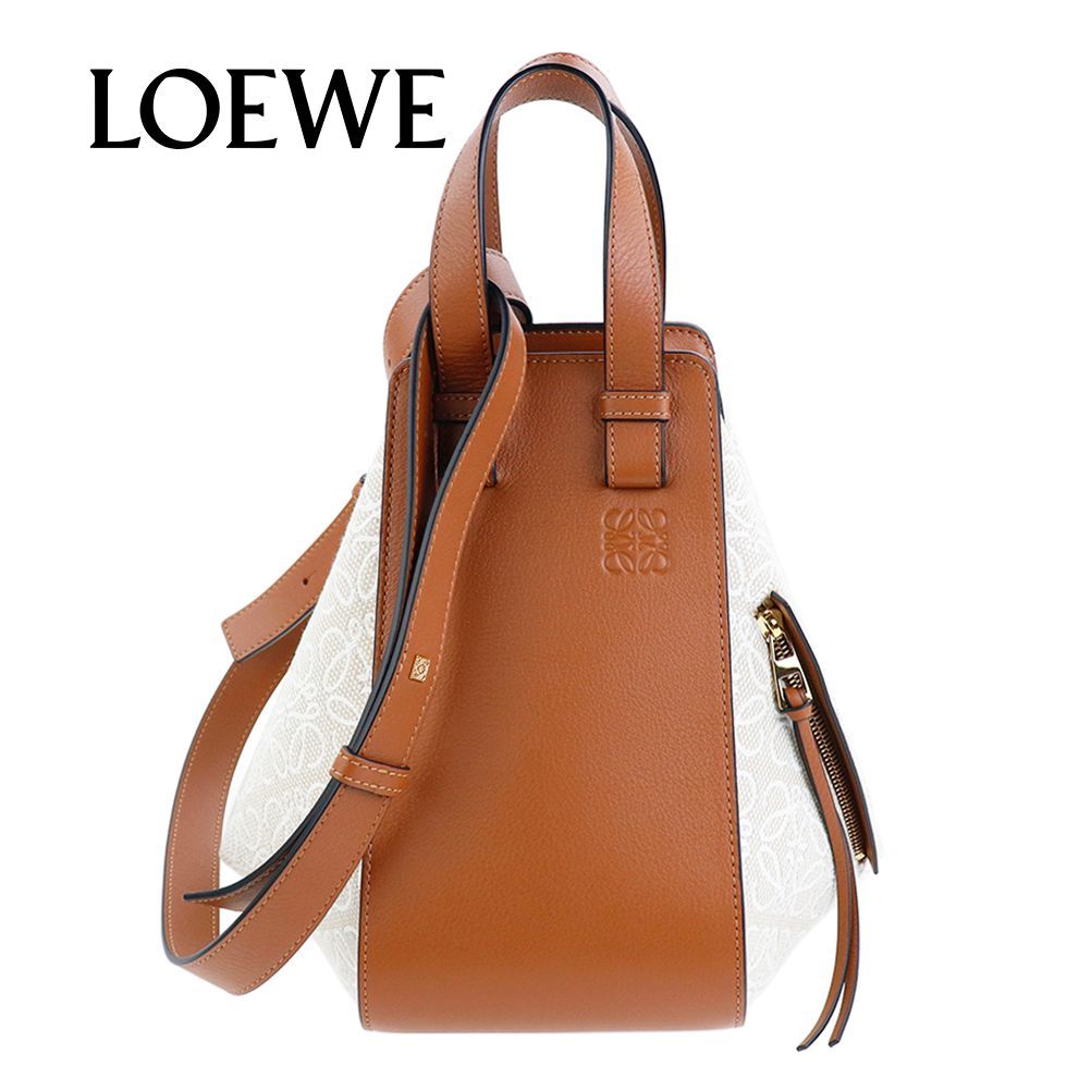 LOEWE ロエベ レザー ハンモック スモール  2WAY ハンド ショルダーバッグ　210 LOEWE ロエベ レザー ハンモック スモール 2WAY ハンド ショルダー