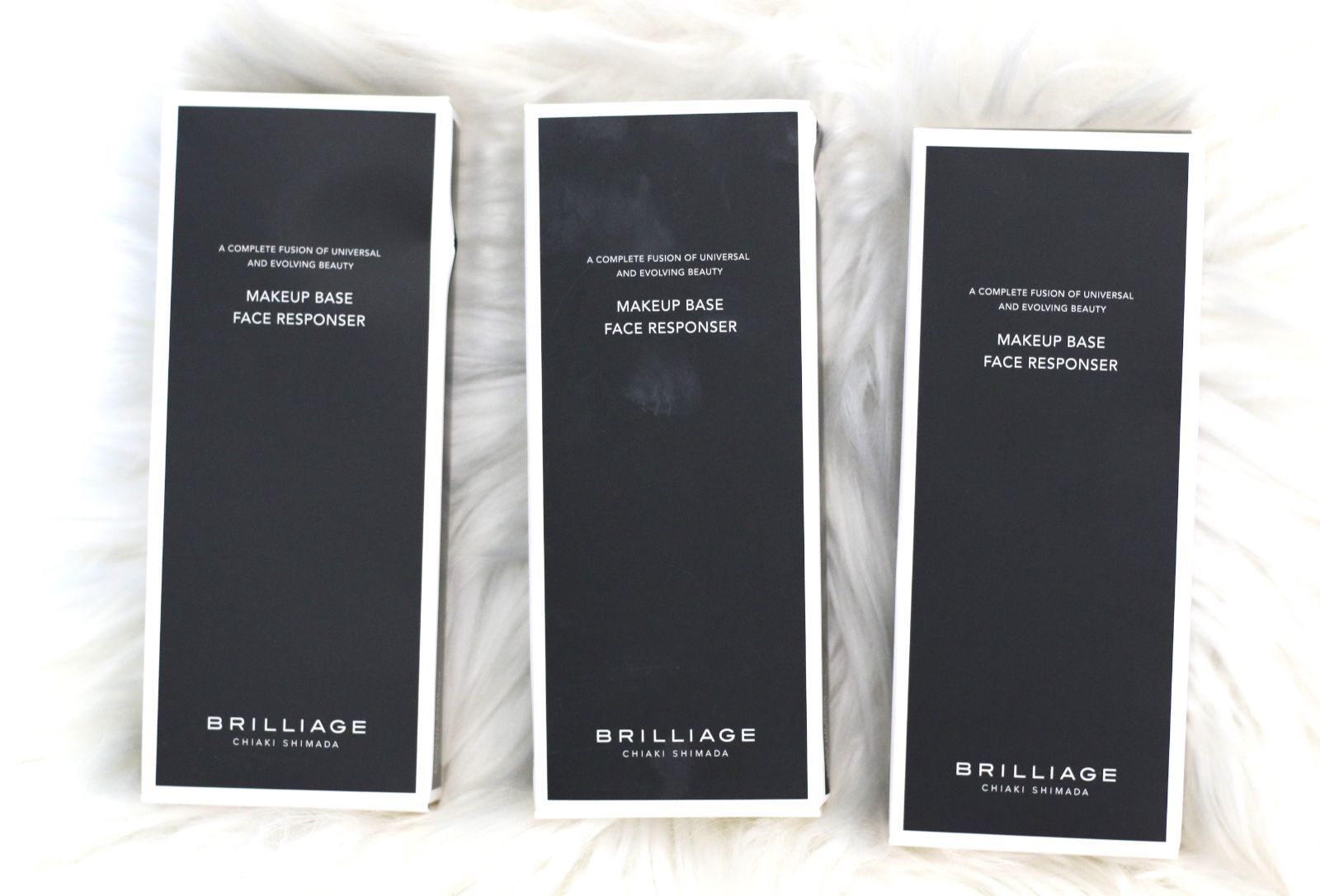 ブリリアージュ メイクアップベース フェイスレスポンサー 内容量33g中約9割程残っています×3箱 セット