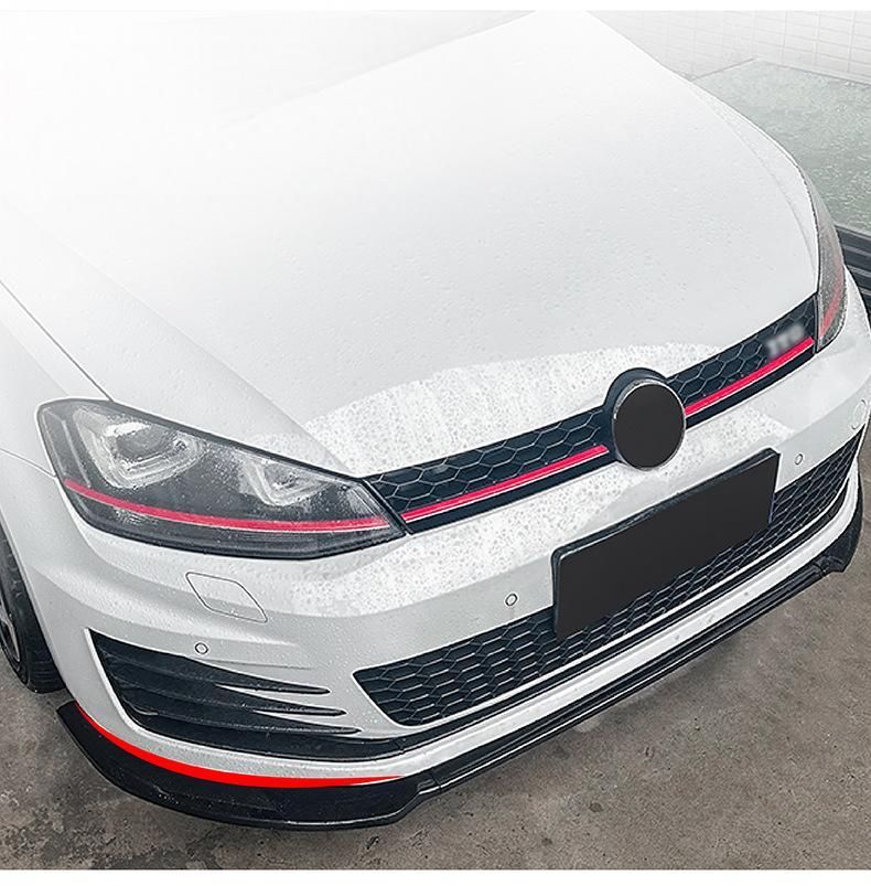 適用フォルクスワーゲン ゴルフ7 GTI R R-Line 13-16 フロントリップ スポイラー エアロ パーツ 外装 ドレスアップ 注目シリーズ ZZ520