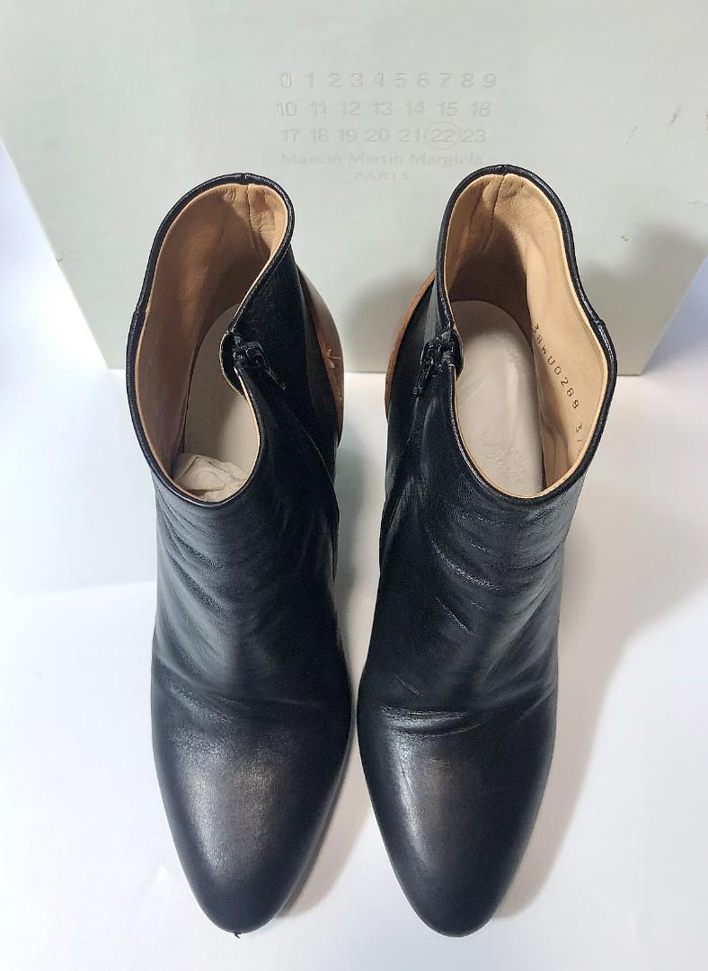 ヒール白ステッチ