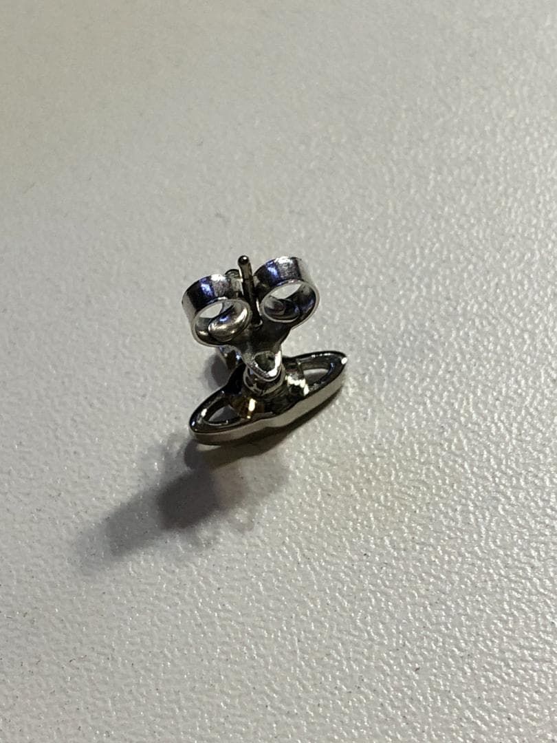 021001 Vivienne Westwood ピンク ストーン オーブ ピアス 片耳 レディース メンズ ヴィヴィアンウエストウッド