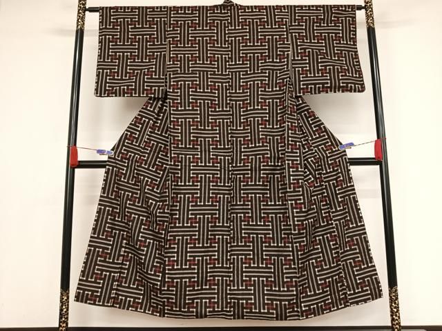 専用 KL2550 秋名バラ 龍郷絣 身丈152cm 大島紬 着物 正絹 814ー2 着物 本場奄美大島紬 龍郷 絣 秋名バラ - メルカリ