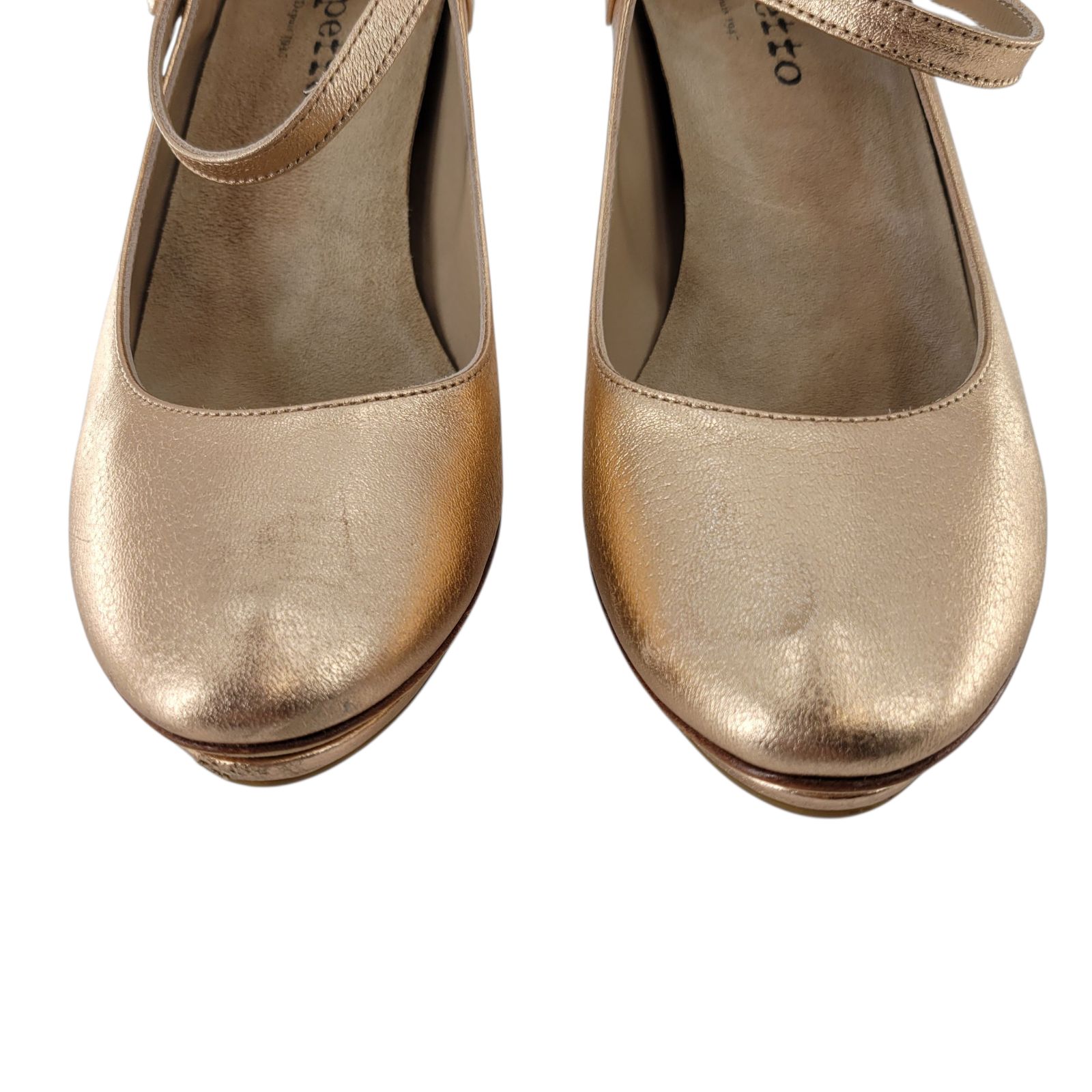 repetto PARIS レペット ハイヒール パンプス ピンクゴールド 37