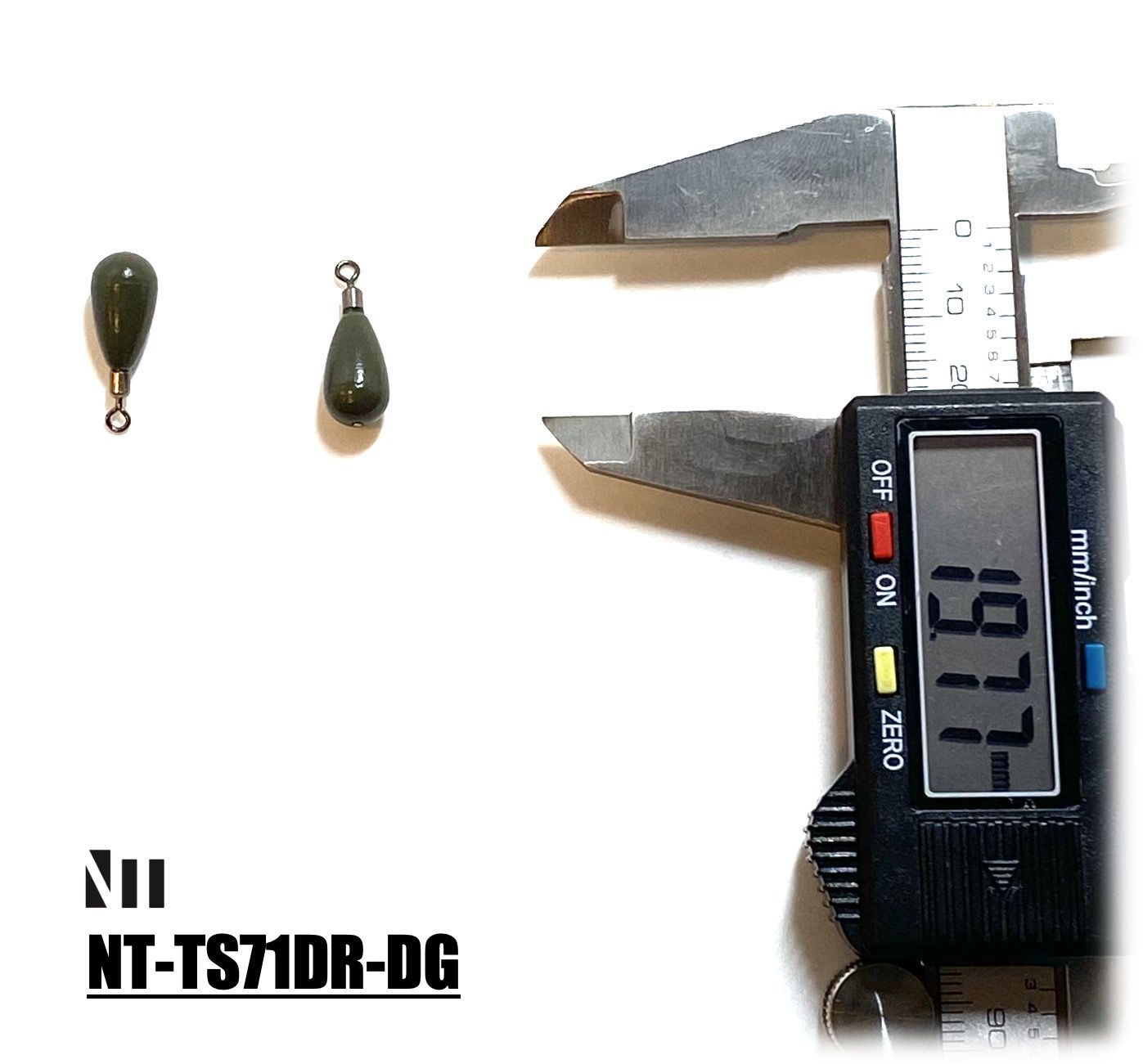 NTシンカー Drop-R 7.1g (1/4oz) DG色【5個入】