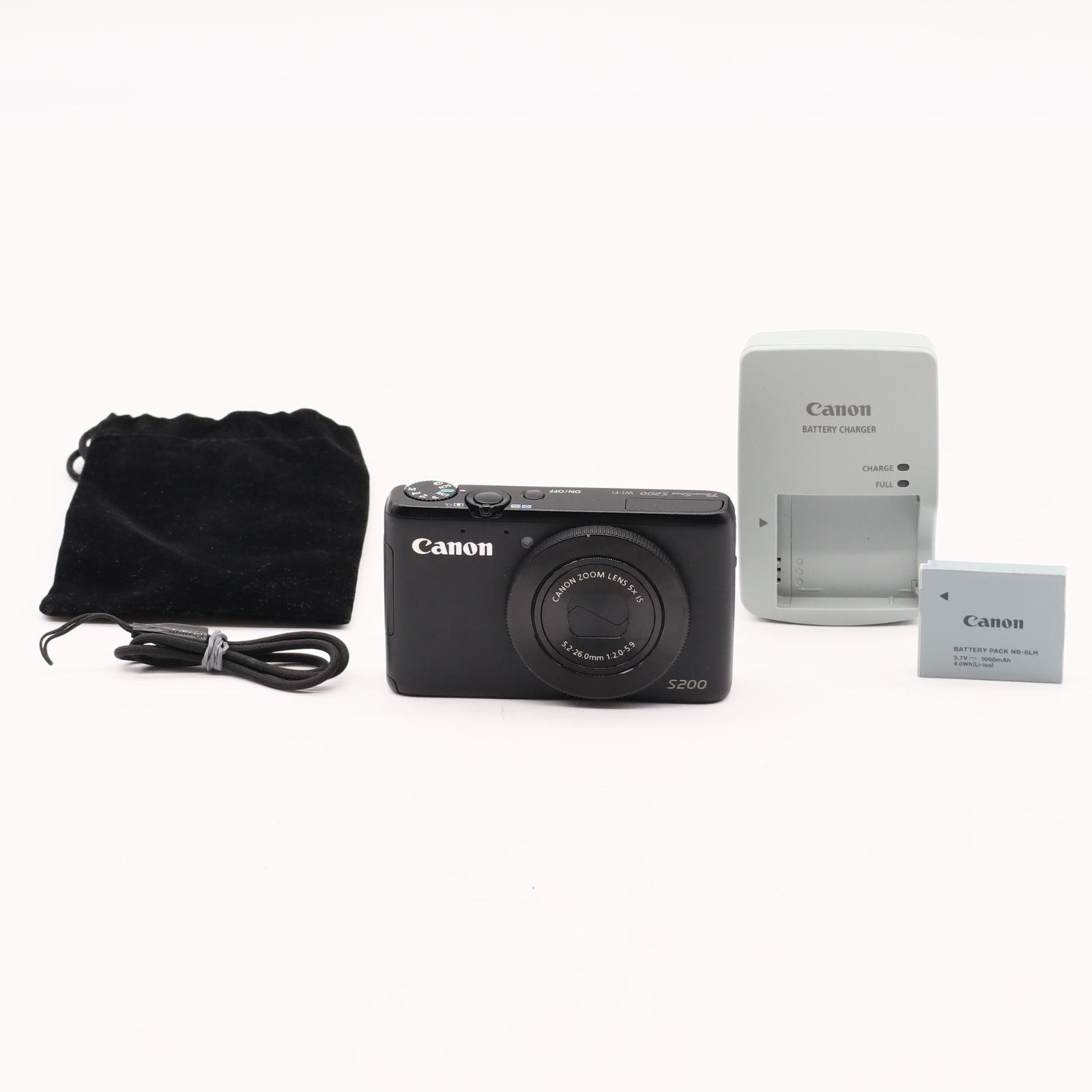 Canon PowerShot S200 ブラック 4GB Canon デジタルカメラ PowerShot 