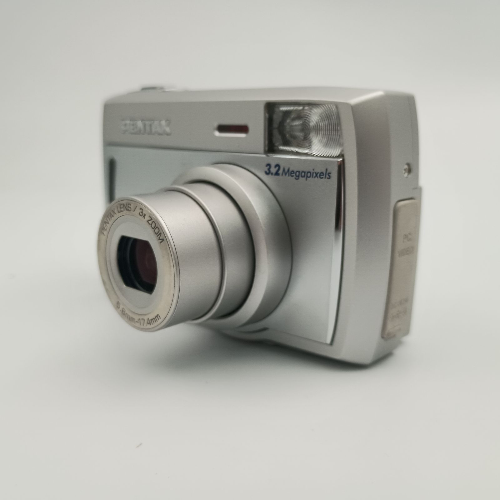 Pentax Optio 33L Compact DIGITAL Camera Silver シルバー
