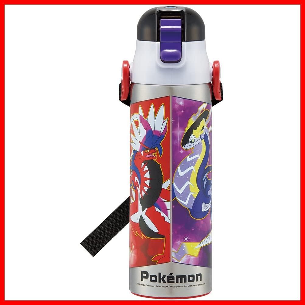 【在庫限定】こども 子供 キッズ 水瓶 かわいい スポーツボトル waterbottle ポケットモンスター 保冷専用 男の子 子供に優しい軽量タイプ 23N SDC6N-A ポケモン 580ml 直飲み 水筒 ステンレス 子供