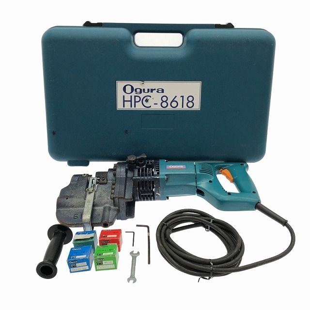 ☆中古品☆ OGURA オグラ 100V 電動油圧式パンチャー HPC-8618