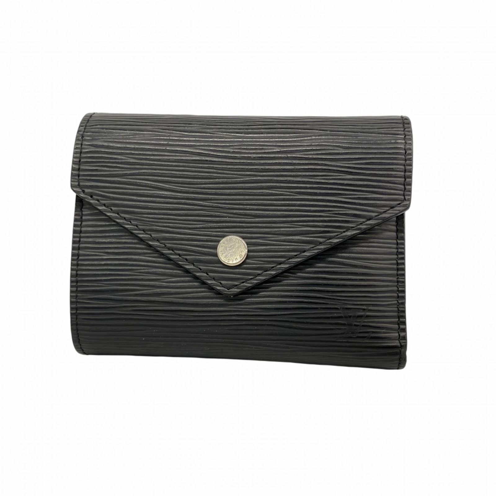 ルイ ヴィトン Louis Vuitton ルイ ヴィトン 三つ折り財布 エピ ポルトフォイユヴィクトリーヌ M62173 ノワールレディース