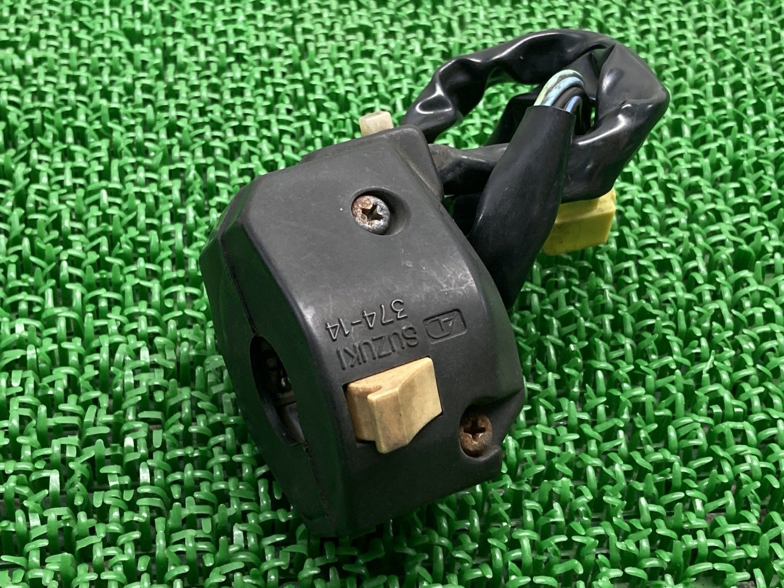 DR-Z400S ハンドルスイッチ 左 374-14 スズキ 純正 バイク 部品 SK43A DRZ400S スイッチボックス 割れ欠け無し 品薄 oU