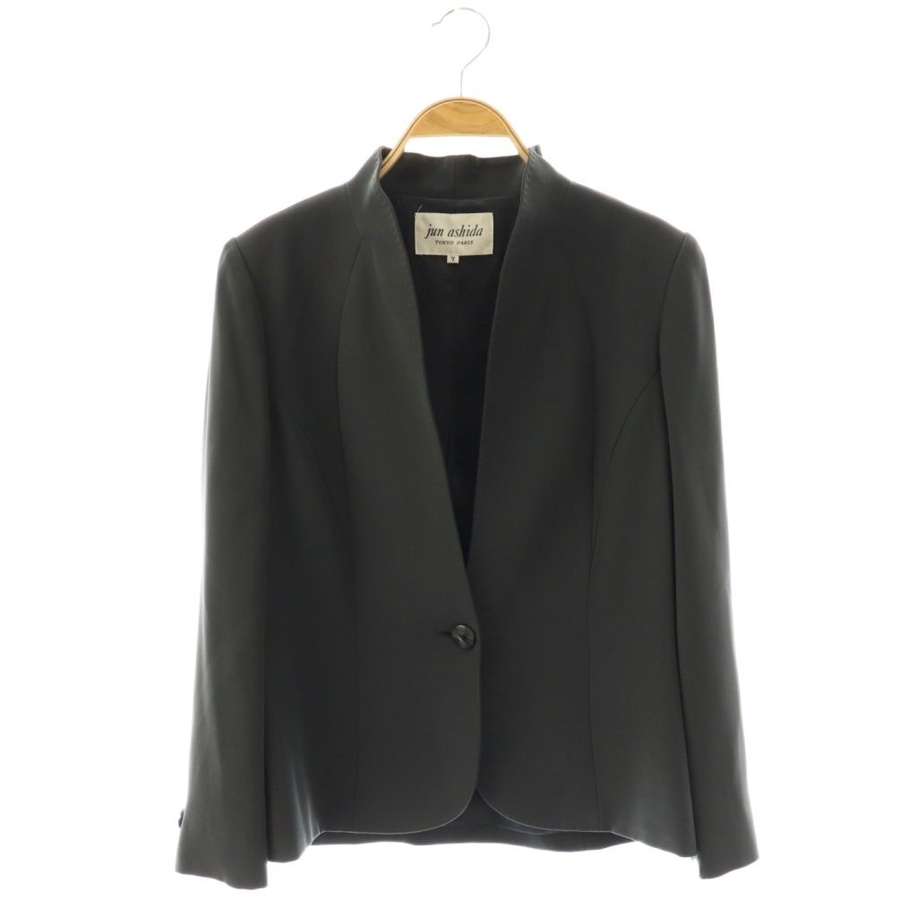 ジュンアシダ jun ashida ジャケット シングル 7 グレー /HK
