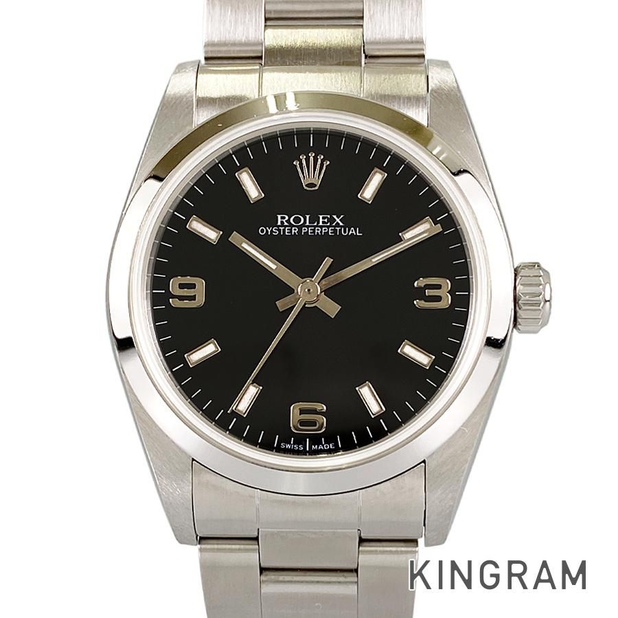 ロレックス ROLEX オイスター パーペチュアル 77080 SS 自動巻 ユニセックス 腕時計 sss【中古】