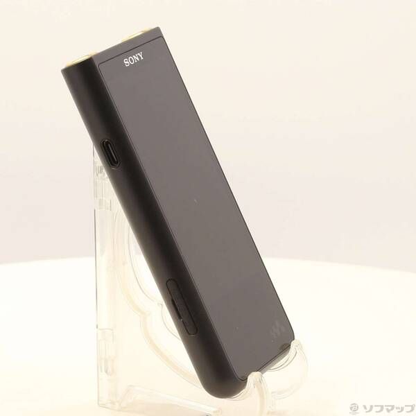 中古品〕 WALKMAN ZX500シリーズ メモリ64GB ブラック NW-ZX507 B【348