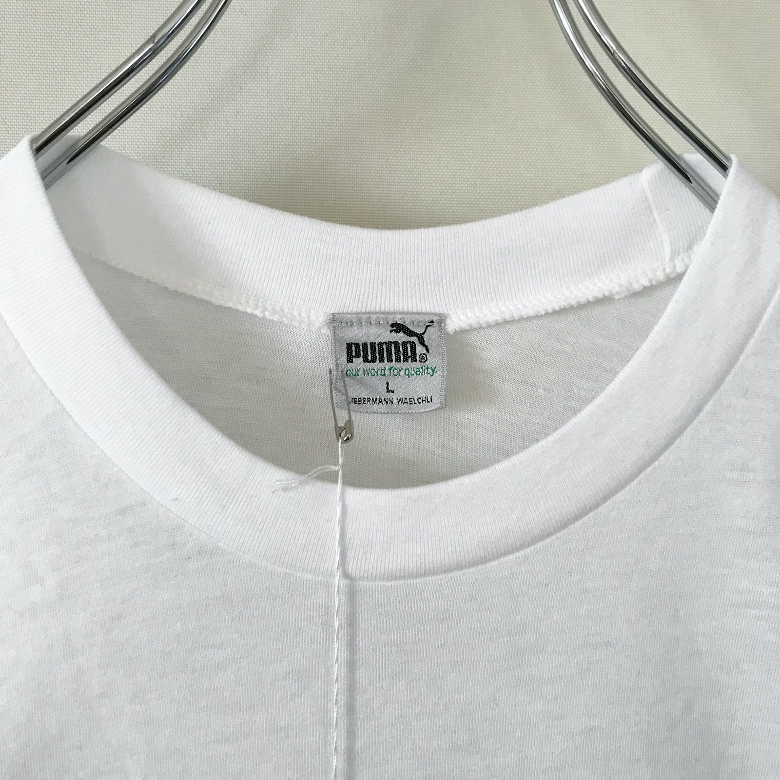デッドストック品/90年代☆プーマ PUMA☆レトロな刺繍ロゴ
