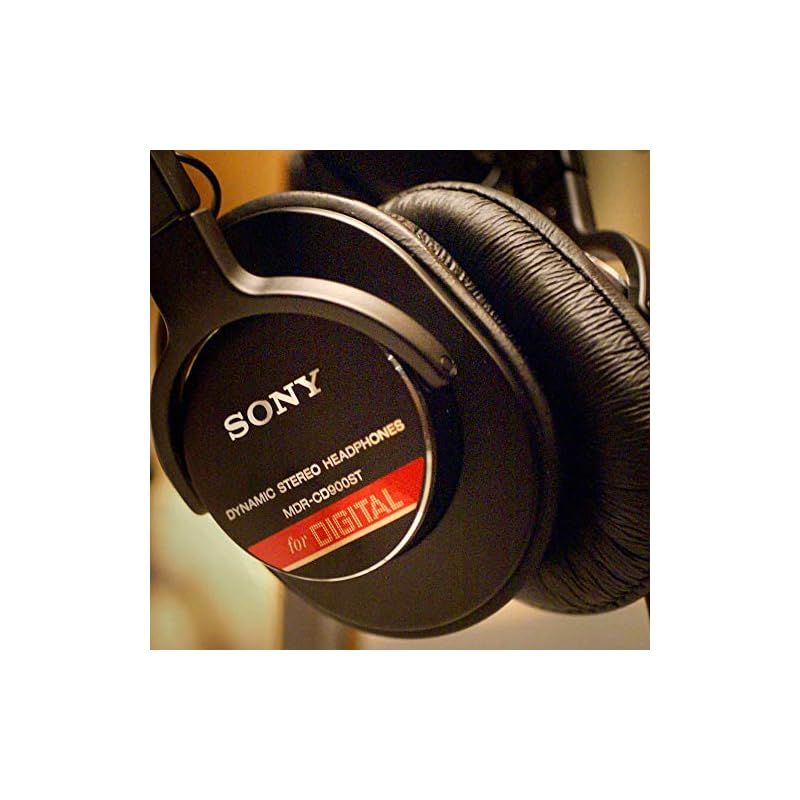 SONY スタジオモニターヘッドホン 黒 MDR-CD900ST MDR-CD900ST | ヘッドホン | ソニー