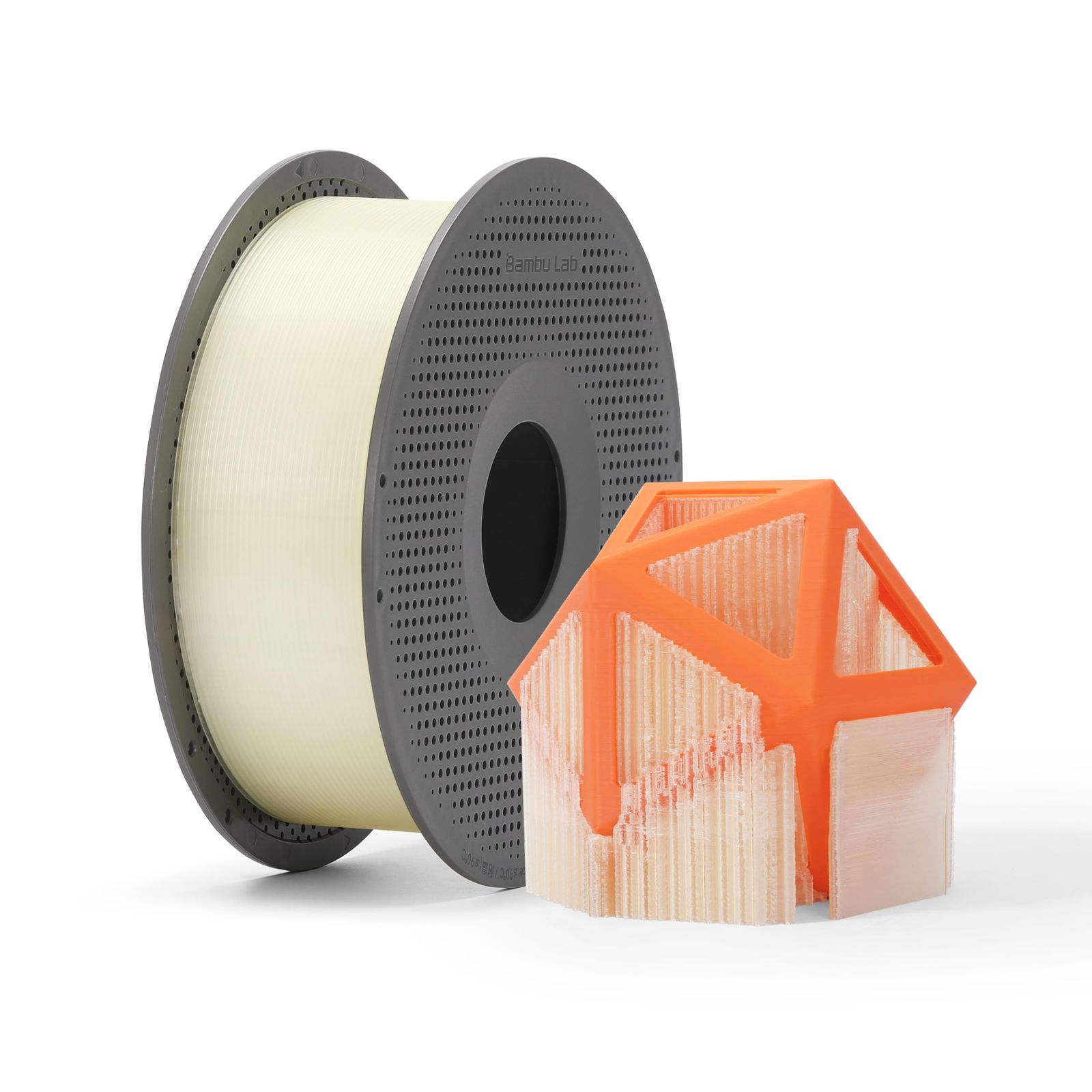 Bambu Lab PVA 3Dプリンター用フィラメント 水溶性サポート素材 PLA＆PETG対応 1.75mm ± 0.03mm 0.5kg クリア 再利用 なスプール付き