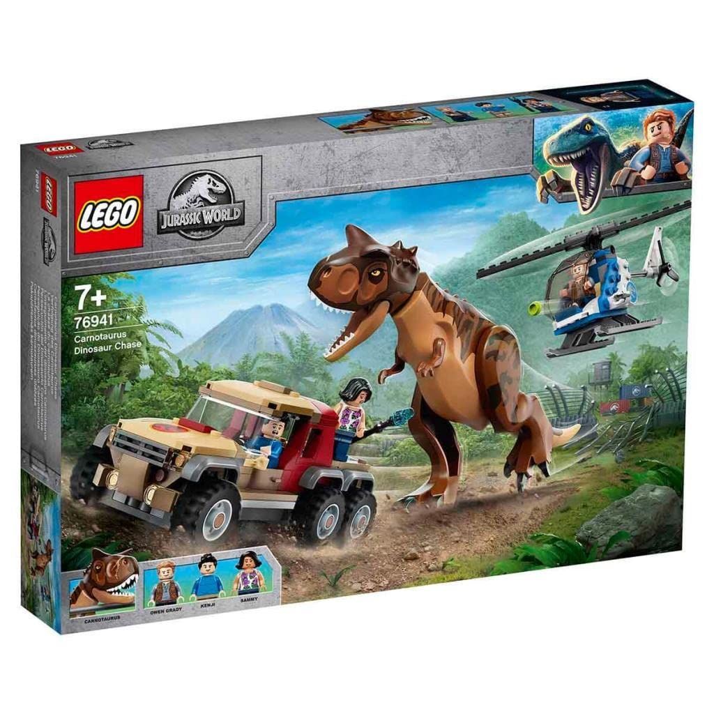 レゴ(LEGO)ジュラシック・ワールド カルノタウルスの大追跡 76941 おもちゃ ブロック プレゼント 恐竜 きょうりゅう 男の子 女の子 7歳以上 [単品]