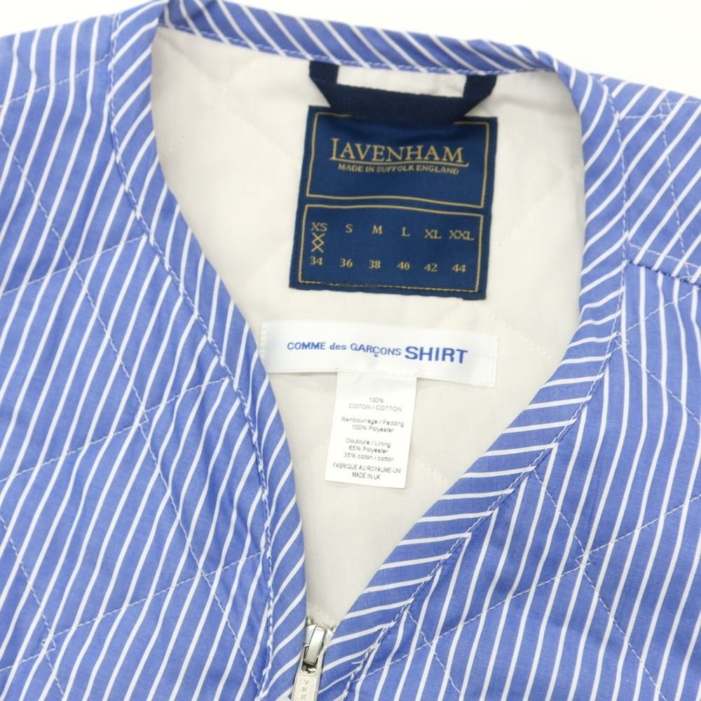 中古】コムデギャルソンシャツ COMME des GARCONS SHIRT × LAVENHAM 