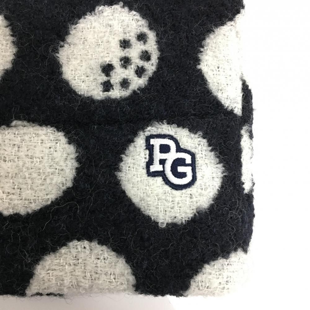 新作の新商品続々！ パーリーゲイツ ウールスカート ダークネイビー×白 ドット柄 裏地メッシュ レディース 0 S ゴルフウェア PEARLY GATES