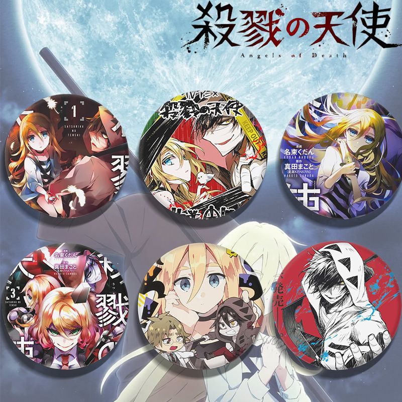 非公式】殺戮の天使 ブリキバッジセット (16個) - メルカリ