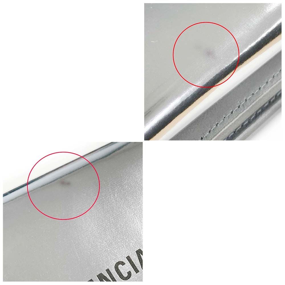 BALENCIAGA バレンシアガ 593813 2AAMO 8160 キャッシュ 三つ折り財布 ミニ ウォレット