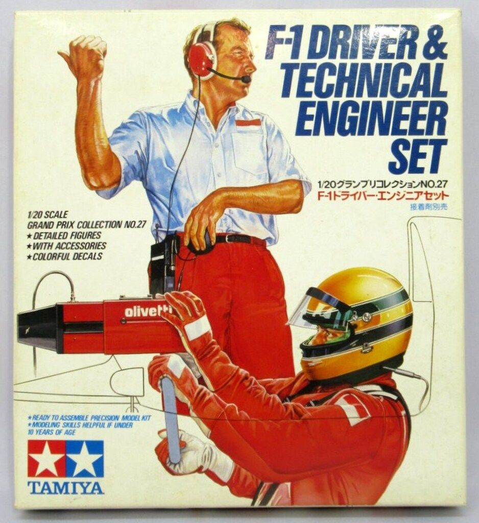 タミヤ 1/20 F-1ドライバー エンジニア (１／２０ グランプリコレクション:20027) 2mvetro タミヤ 1/20グランプリコレクション F-1ドライバーエンジニア