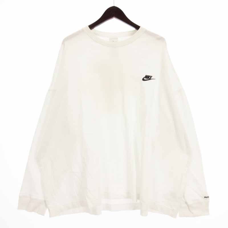 PEACEMINUSONE 長袖カットソー L 赤/白 ナイキ NIKE × ピースマイナスワン PEACEMINUSONE PMO LS Tee T