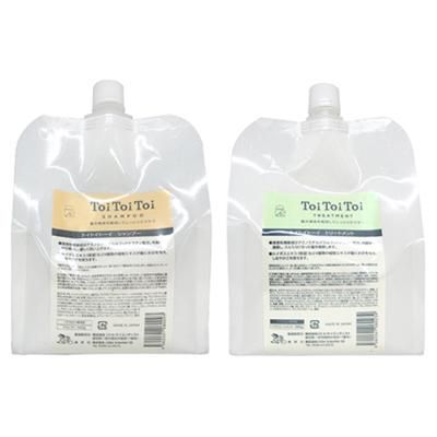● セット販売 リトルサイエンティスト トイトイトーイ シャンプー 1000g トリートメント 1000g レフィル 詰め替え 美容室専売 サロン専売 ToiToiToi