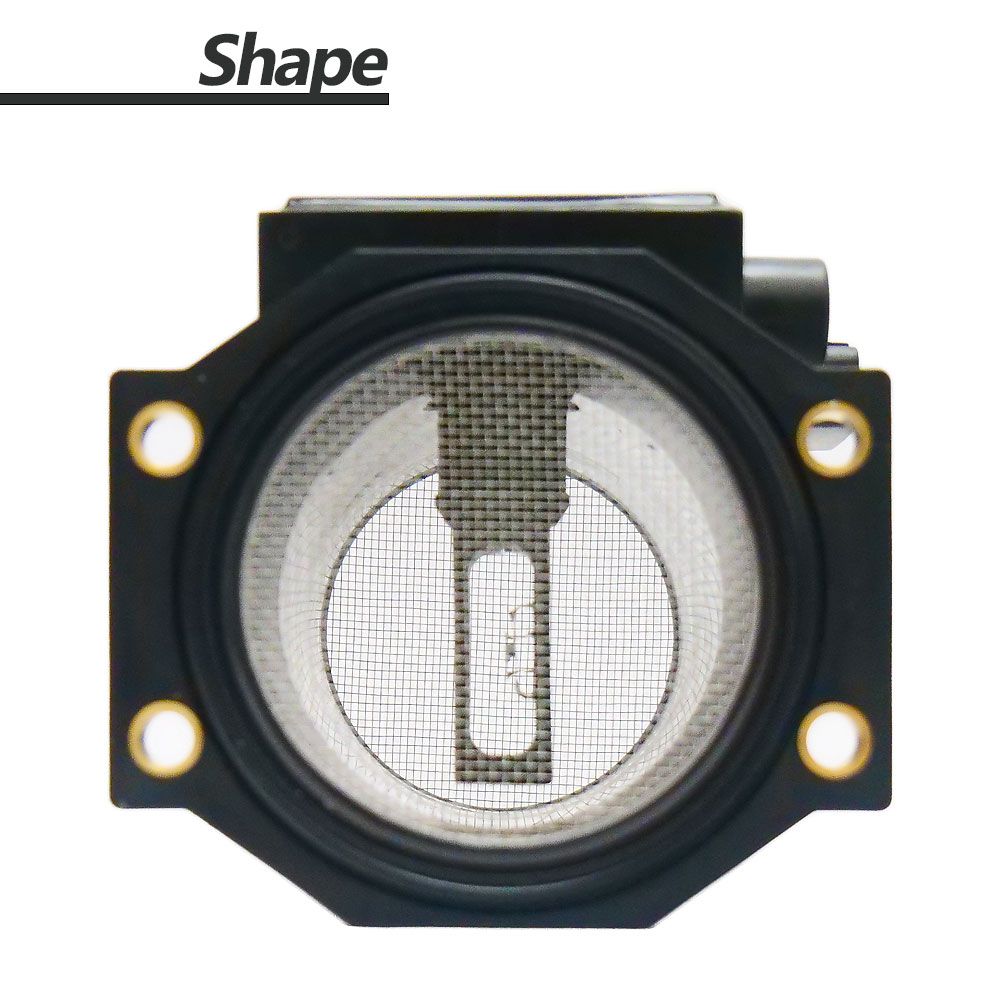 スカイライン GTR GT-R BNR32 BCNR33 BNR34 R32 R33 R34 GTR エアフロメーター 2個セット 22680-05U00 RB26DETTエンジンに適合 エアフロセンサー 吸入空気量センサ 空気流量計センサ ブラック