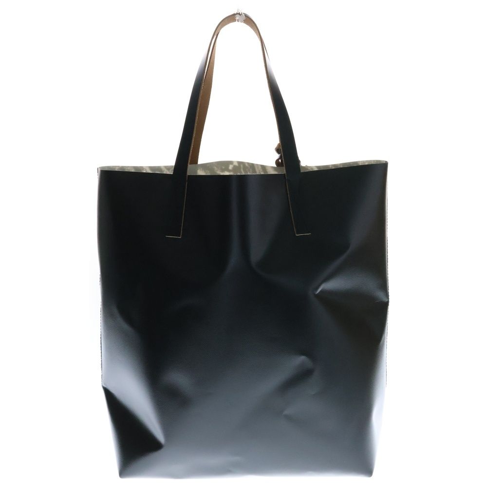 MARNI マルニ ブラック＆ブルー TRIBECAショッピングバッグ TRIBECA