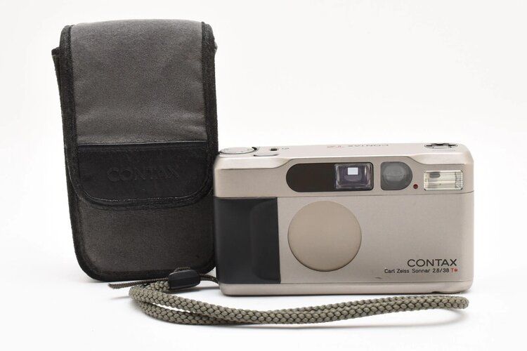 CONTAX T2 titan シルバー フィルムカメラ