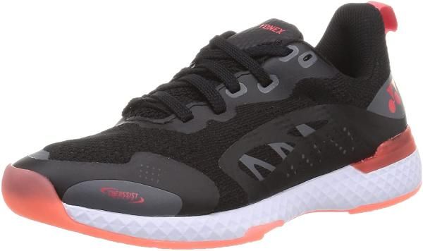 【新品・5営業日で発送】YONEX ヨネックス パワークッション507 (SHT507) 色 : ブラック/レッド サイズ : 24.5 